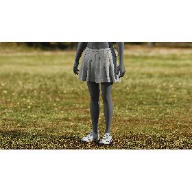 3D model Skirt with Sneakers